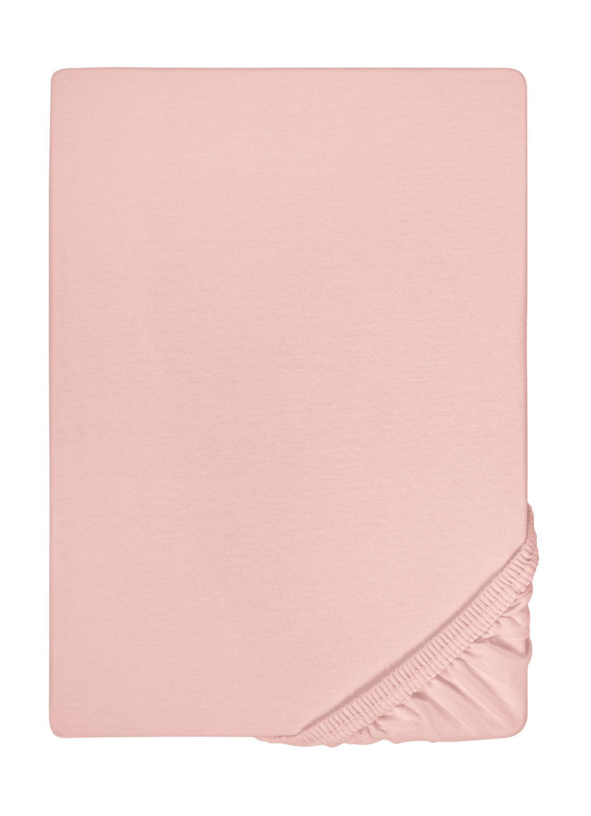 SPANNBETTTUCH Jersey koralle, 90x190 cm - 100x200 cm - Koralle, Textil (100/200cm) - biberna Sleep & Protect