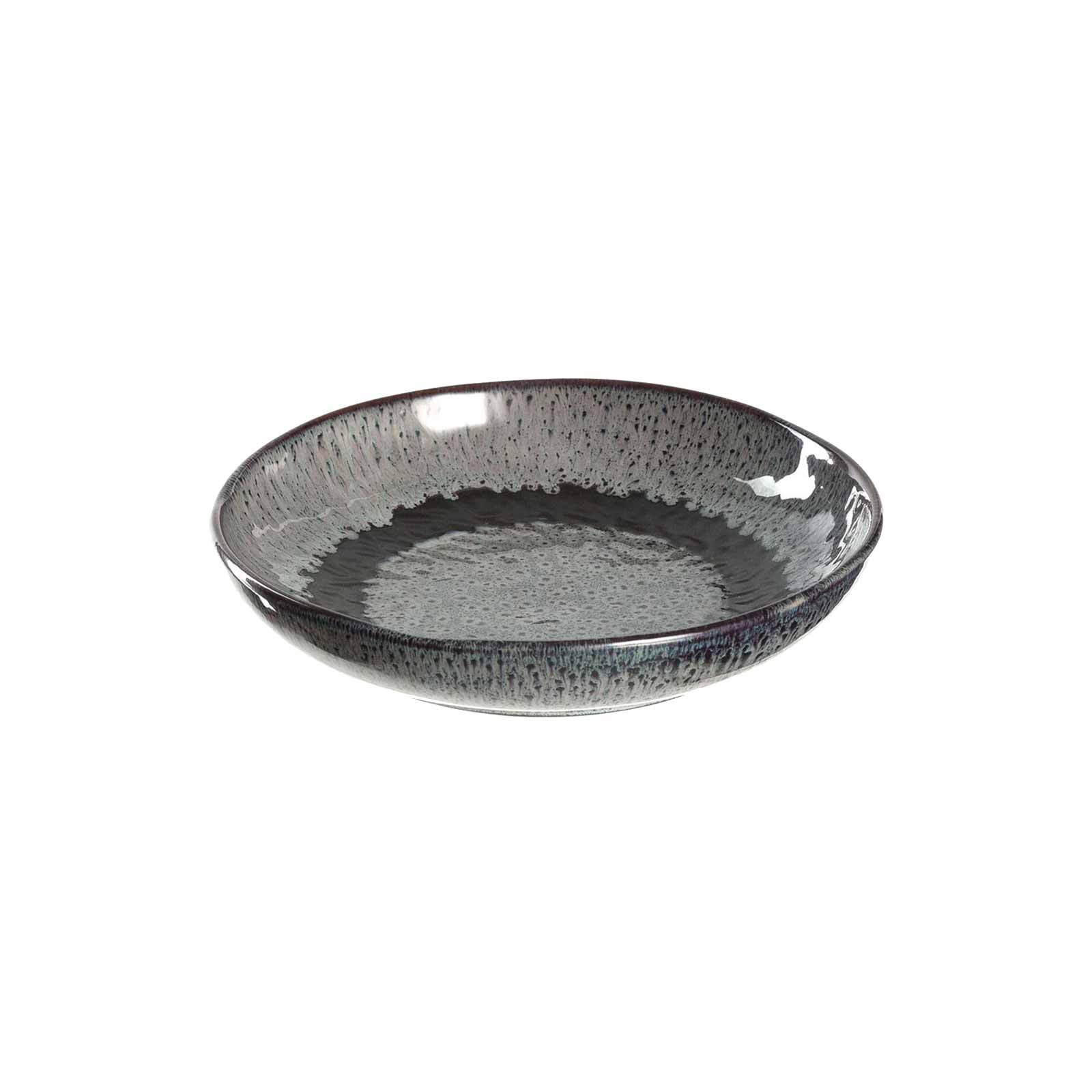 TAFELSERVICE Matera anthrazit 12er Set - Anthrazit, Keramik (1/1/1cm) - Leonardo Living