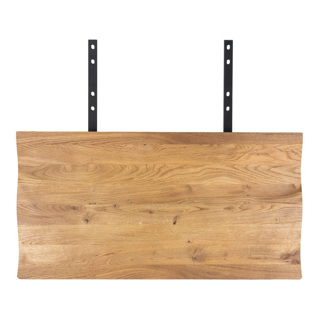 TISCHPLATTE 2er Set Eiche - Braun, Holzwerkstoff (50/95/4cm) - ebuy24