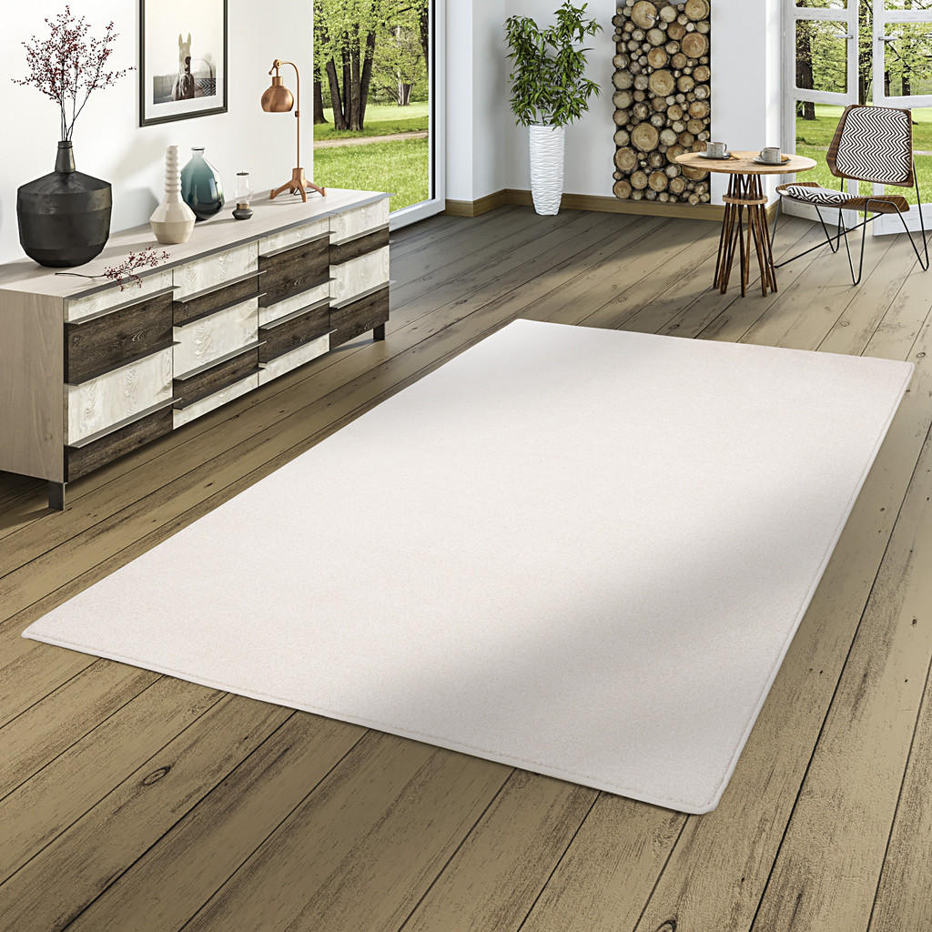 Thumbnail - Snapstyle Hochflor, Weiß, Textil, 100x200 cm, Teppiche & Böden, Teppiche, Hochflorteppiche & Shaggys