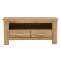 LOWBOARD Iantha 125x55x45 Teilmassiv Wildeiche natur geölt - Wildeiche, Holz (125/55/45cm) - 58aufmkessel