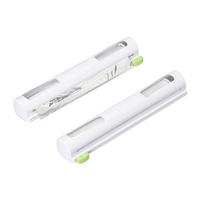 2XFOLIENSCHNEIDER - Weiß, Kunststoff/Metall (37/5/8cm) - Relaxdays