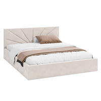 POLSTERBETT SUNSET - Beige, Holzwerkstoff (180/200cm) - FDM