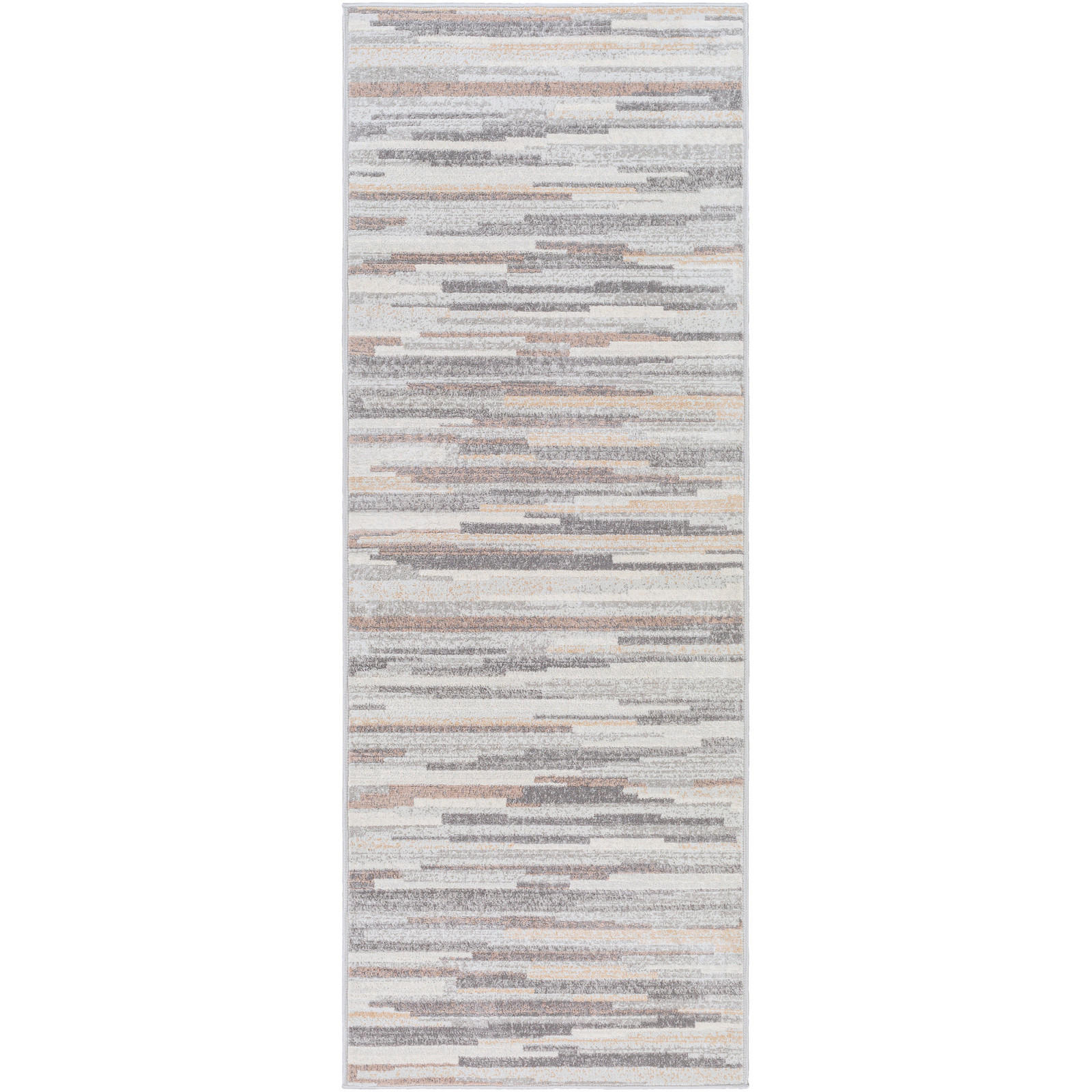 Livabliss Kurzflorteppich Grau 80x220 cm