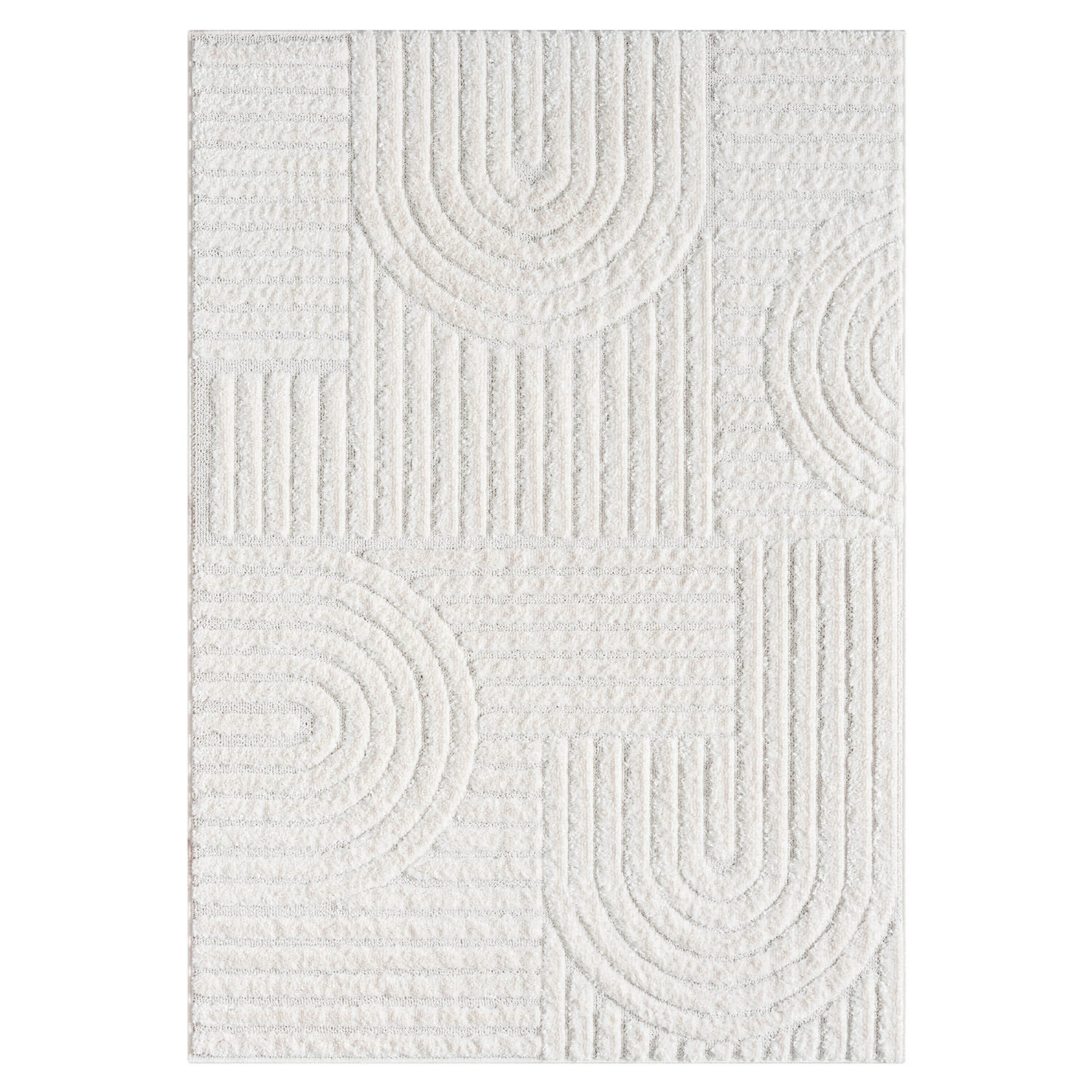HOCHFLOR-TEPPICH Focus 765 Creme 200x290 cm - Creme, Textil (200/290cm) - carpet city