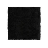 HOCHFLORTEPPICH Soho Schwarz 200x200 cm - Schwarz, Kunststoff (200/200cm) - benuta