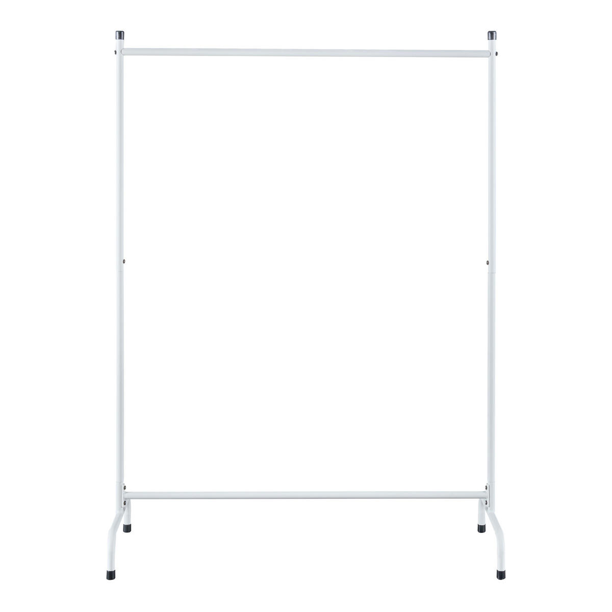 GARDEROBENSTÄNDER Haderup - Weiß, Metall (100/137/45cm) - [en.casa]