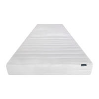 STANDARDMATRATZE - 1 Person - stoff - weiß Electre - Weiß, Textil (90/200cm) - Vente-Unique