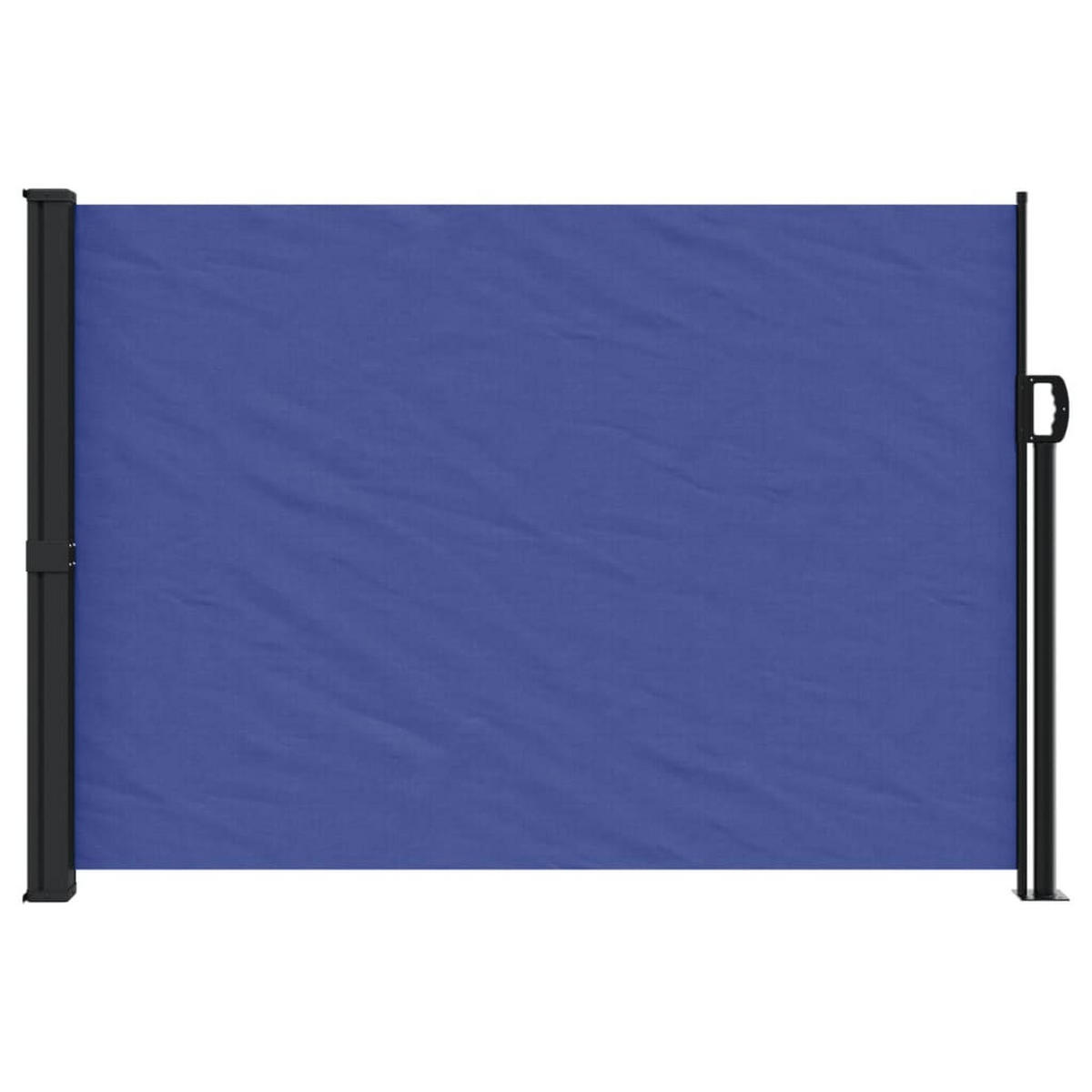 SEITENMARKISE Ausziehbar Blau 140x600 cm - Blau, Textil (600/140/600cm) - furnicato