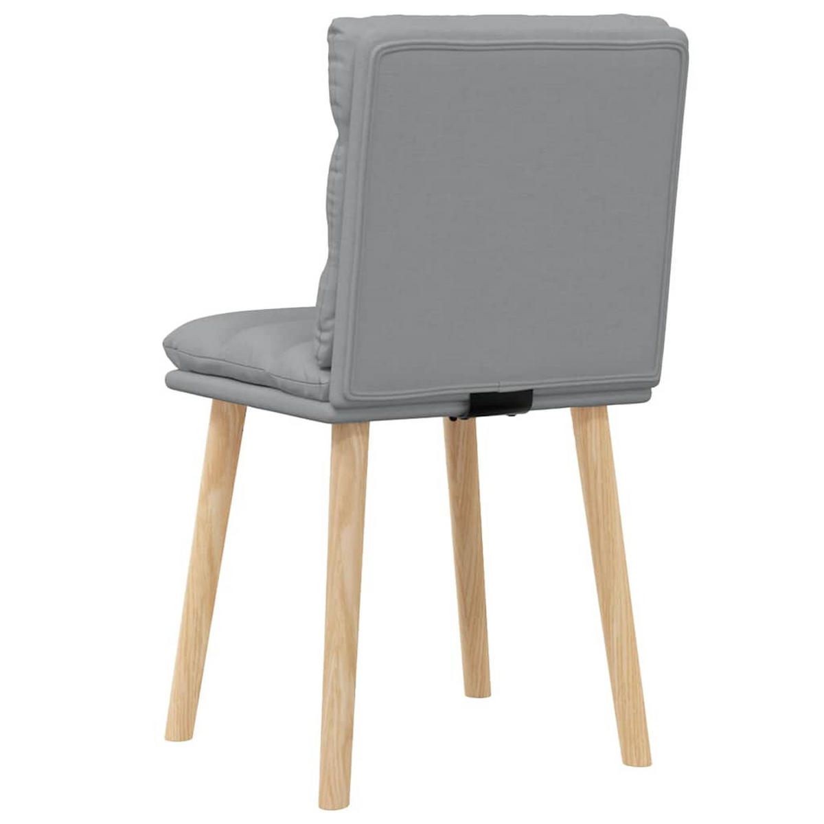 ESSZIMMERSTÜHLE 2 Stk. Hellgrau Stoff 45*54*86cm - Hellgrau, Metall (45/86/54cm) - ZMH