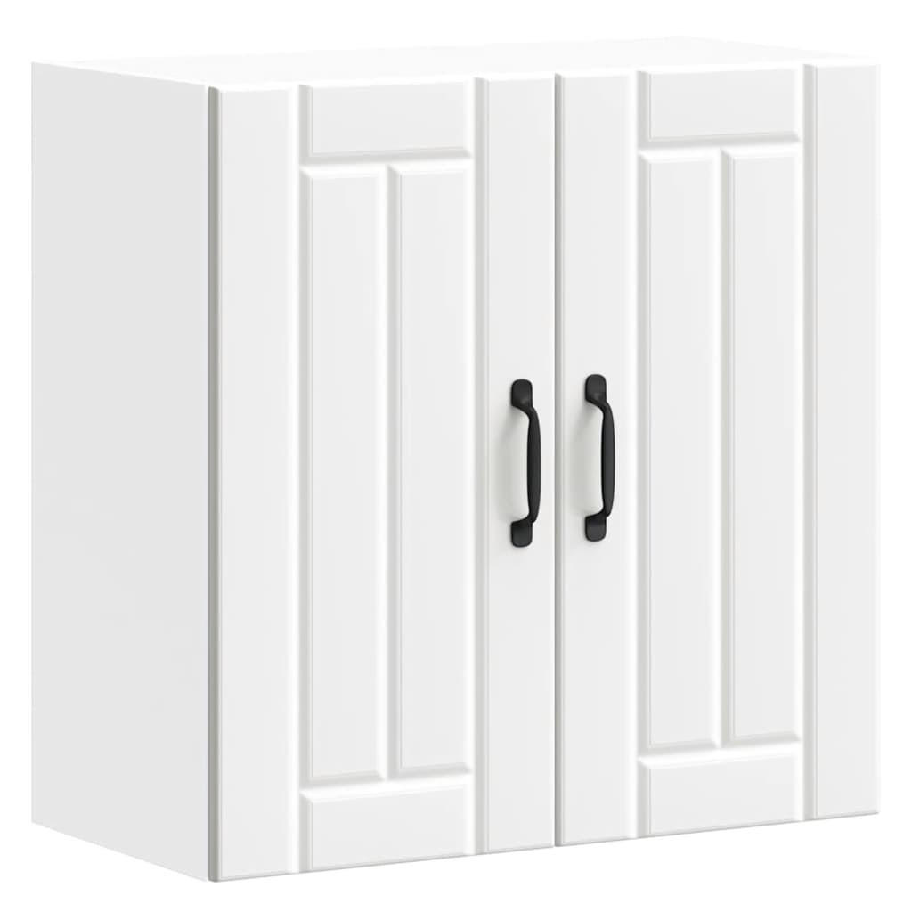 KÜCHENOBERSCHRANK Lucca mit 1 Ablage 60/31/60 cm aus Holzwerkstoff Weiß - Weiß, Holz (60/60/31cm) - vidaXL