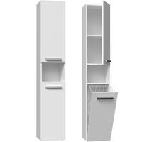 SKRIŇA kúpeľňová - biela, kompozitné drevo (31/174/30cm) - RAUMHIRSCH FURNITURE