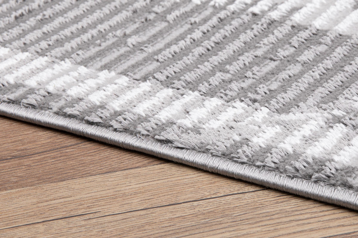 TEPPICH CRYSTAL Grau 200/300 cm - Grau, Textil (200/300cm) - Tapiso