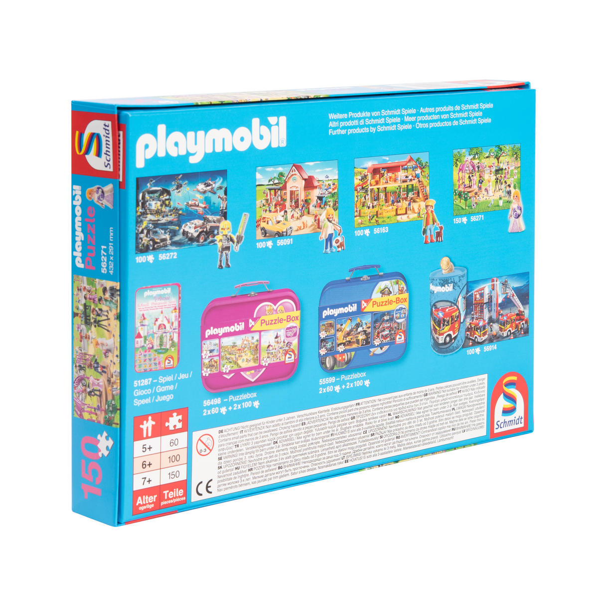 PUZZLE Playmobil Hochzeit inkl. Braut Figur 56271 Schmidt Spiele 150 Teile - Multicolor, Karton (43.2/29.1cm) - Playmobil
