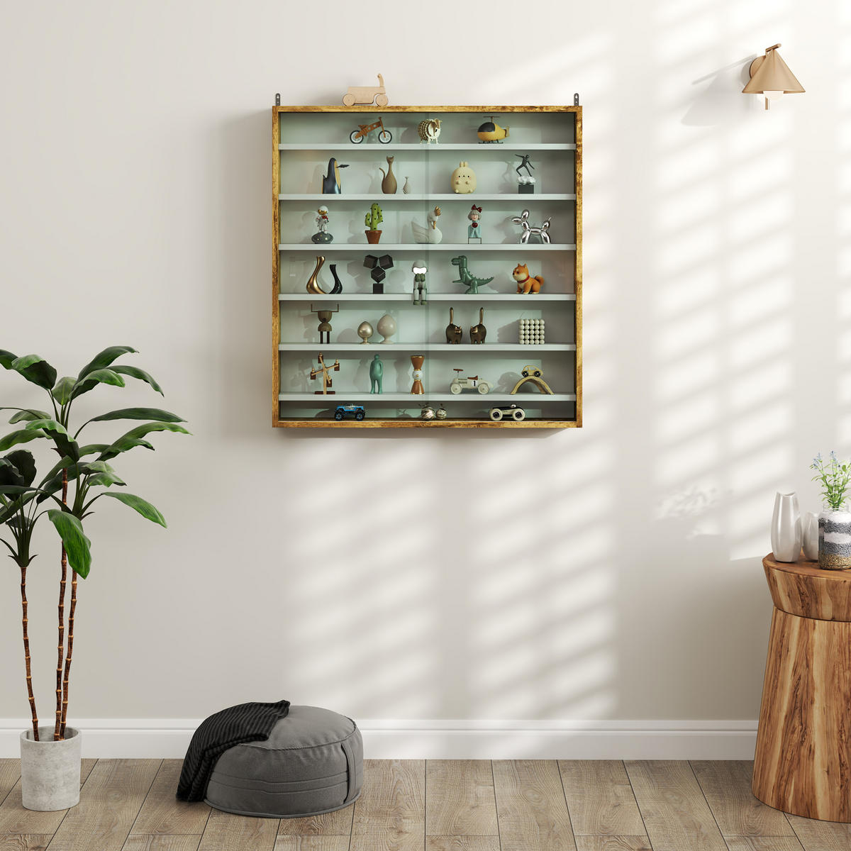 BÜCHERREGAL 80/9,5/83 cm Braun - Braun, Karton (80/83/9.5cm)