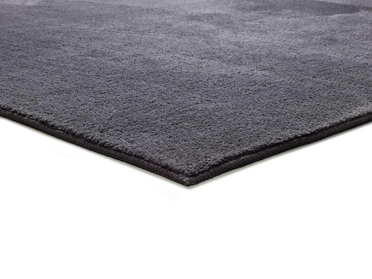 WEBTEPPICH waschbar Anthrazit Coraline 80/150 cm - Anthrazit, Textil (80/150cm) - Atticgo