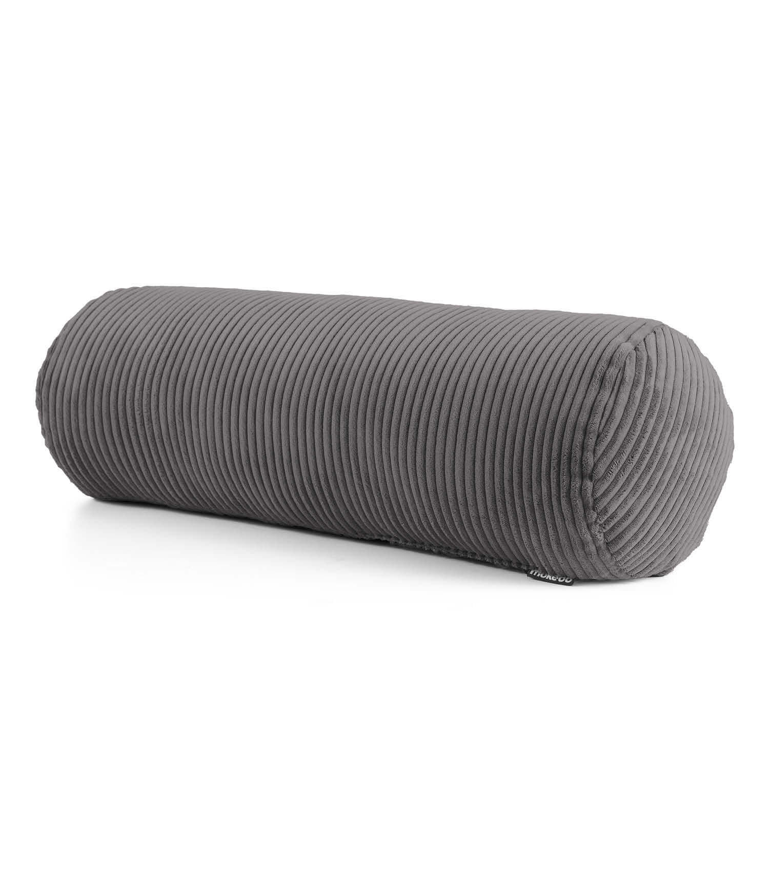 Mokebo Xxl-Nackenrolle Anthrazit 25x70 cm