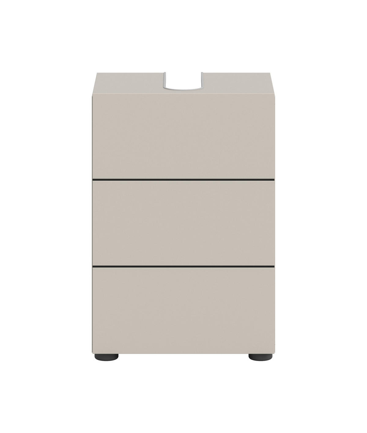 WASCHBECKENUNTERSCHRANK VIRA (B/H/T: ca. 38/56/34 cm) in Kaschmir/Kaschmir - Kaschmir, Holz (38/56/34cm)