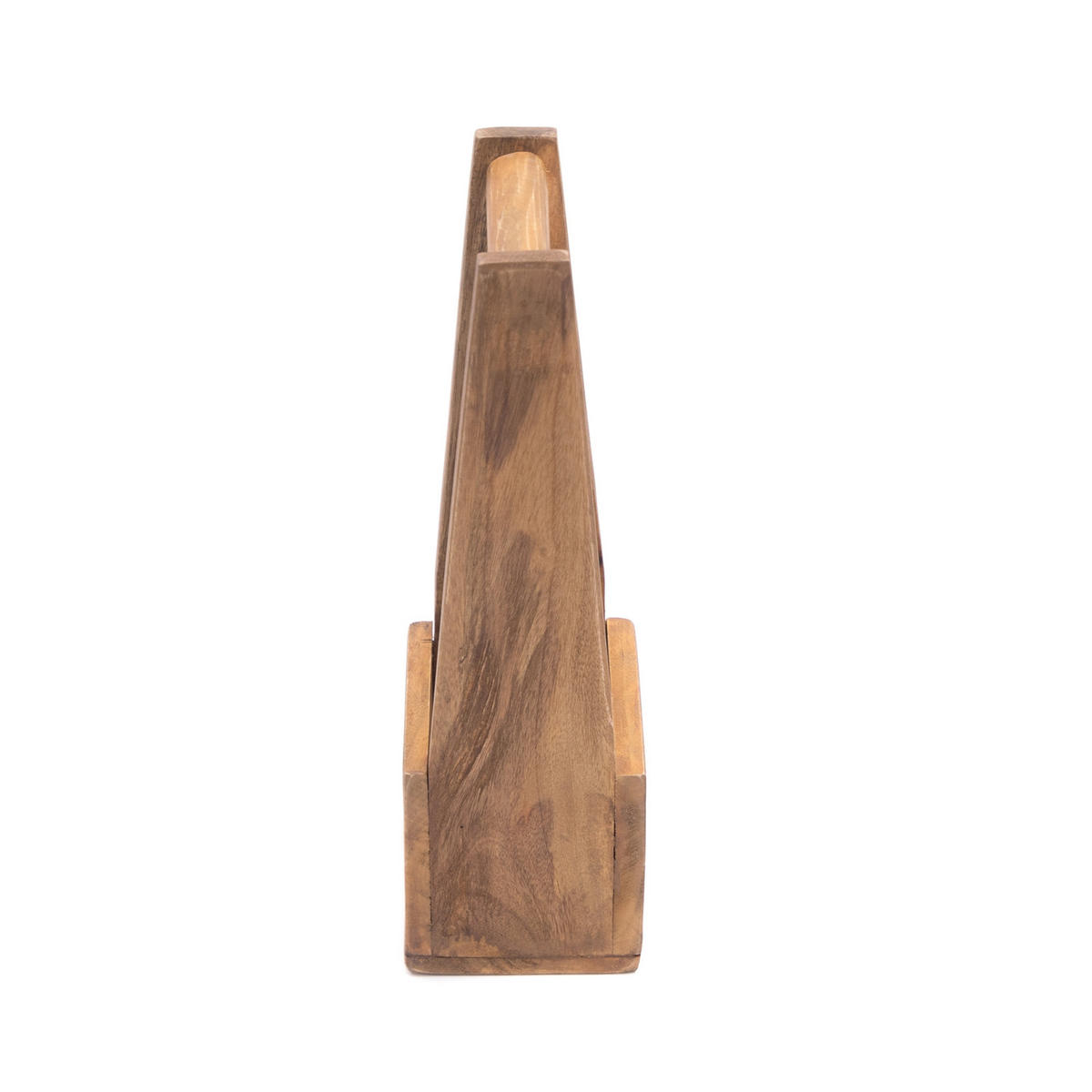 FLASCHENHALTER Porte Mahagoni Massivholz naturfarben - Naturfarben, Holz (14/40/12cm) - CREEDWOOD