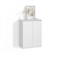 KOMMODE Garda Weiß mit 2 Türen - Weiß, Holzwerkstoff (74/99.6/40cm) - Livinity®