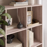 RAUMTEILER Nove Sonoma 104 x 108 cm - Sonoma Eiche, Holzwerkstoff (104/108/29cm) - Vicco