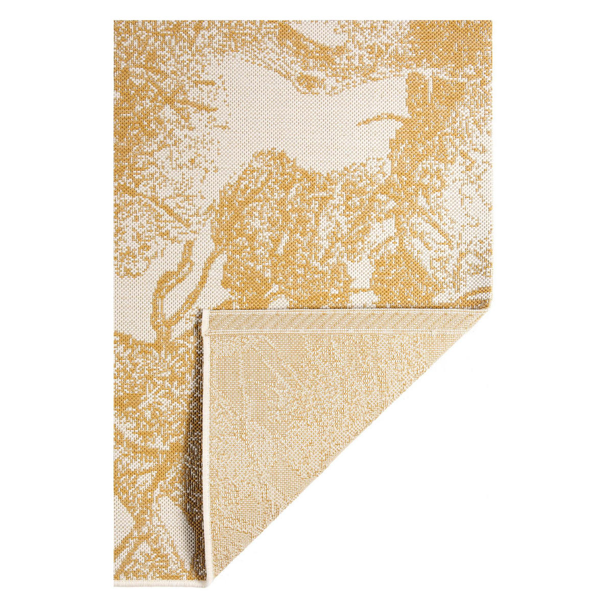 OUTDOOR-TEPPICH Deva gold 160 x 230 cm - Goldfarben, Textil (160/230cm) - Vivaraise