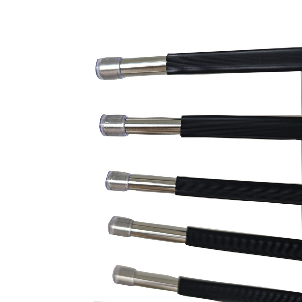 2XVEČNAMENSKI hlačni obešalnik - večbarvno, kovina/umetna masa (24/33/9cm) - Relaxdays