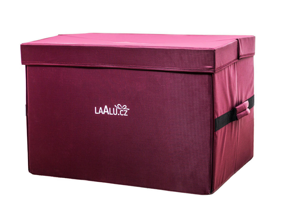 LAALU CHRISTBAUMKUGEL-SET 169 Stück in Box SANTA CLAUS für Weihnachtsbaum 240-270 cm - Rot/Goldfarben, Kunststoff/Textil (55/50/75cm) - LAALU