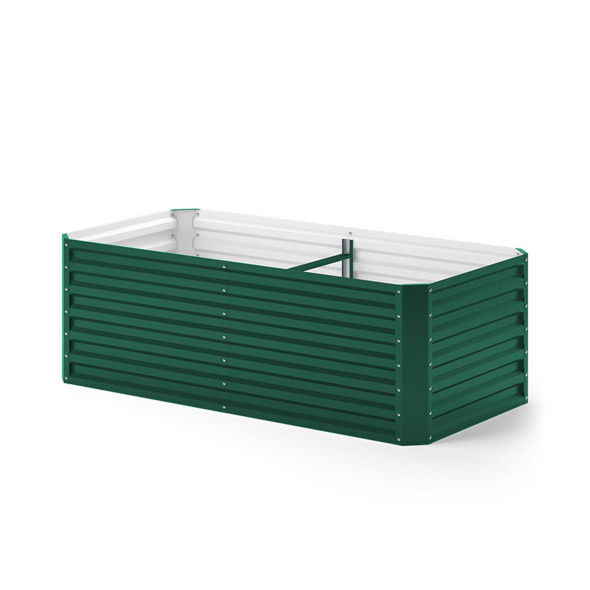 HOCHBEET Grün 180 x 90 cm - Grün, Metall (180/60/90cm) - OK-Living
