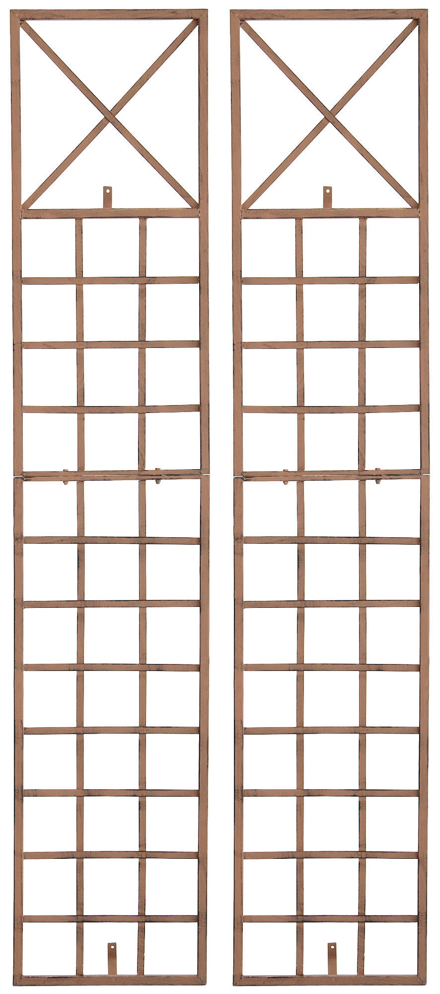 Deluke Rankgitter Braun 40x198x1 cm