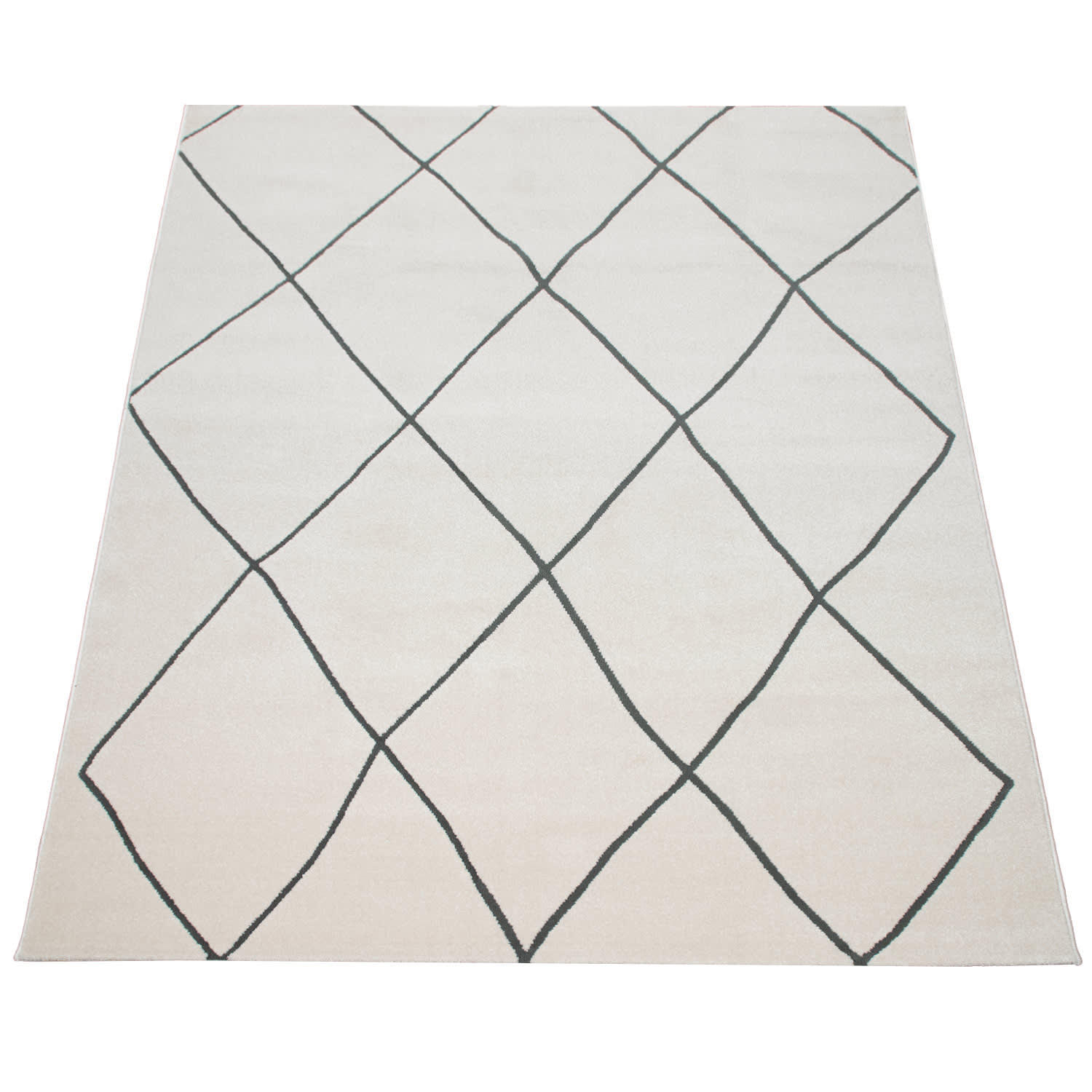KURZFLORTEPPICH 80/150 cm Haral 786 - Weiß, Kunststoff (80/150cm) - Paco Home