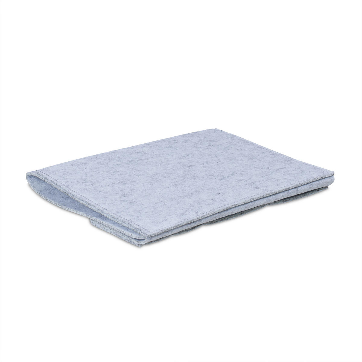 2XBETTTASCHE - Grau, Textil (3/25/33.5cm) - Relaxdays