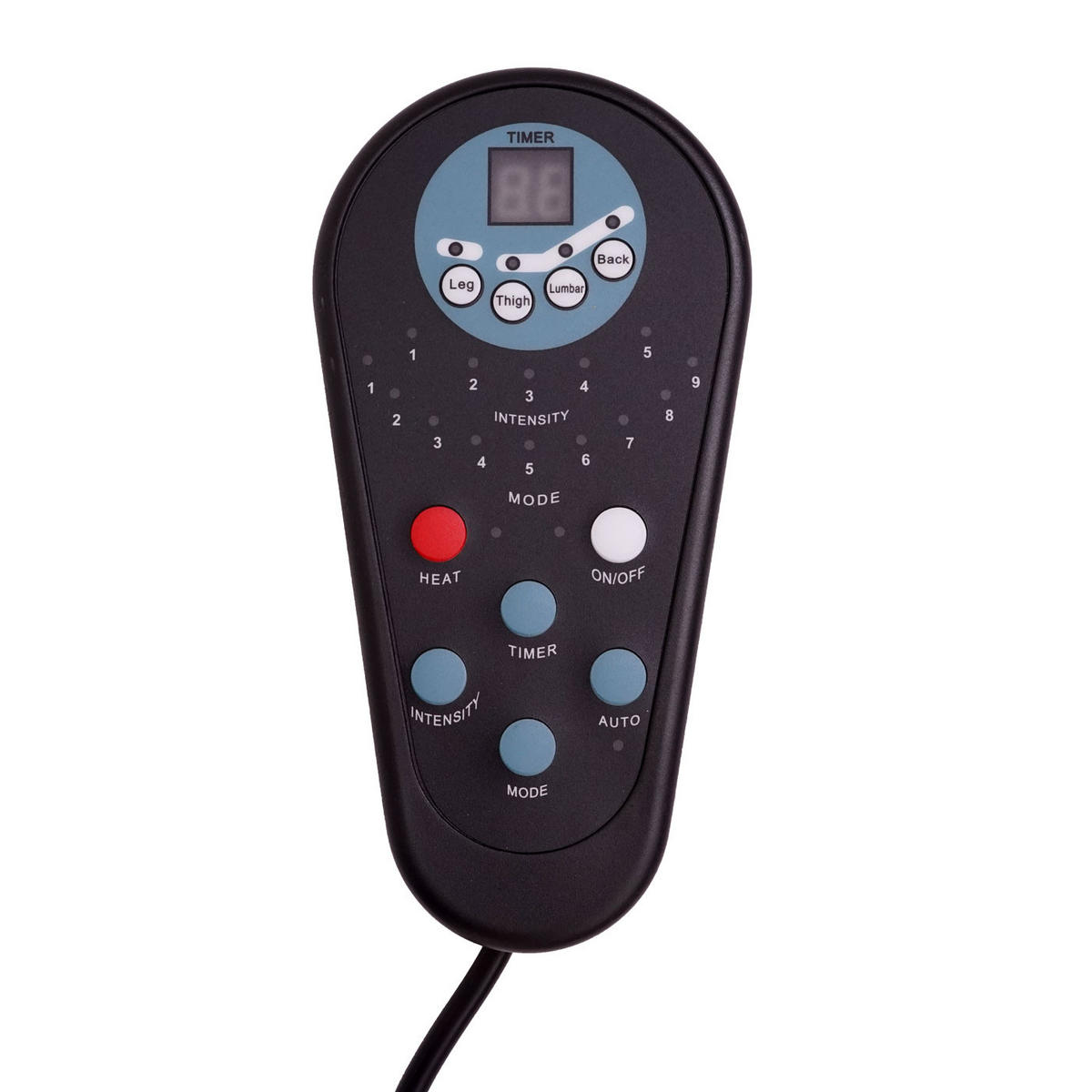 MASSAGESESSEL inkl. Fußhocker bequem und gemütlich HxBxT 98x66x89cm Kunstleder Weiß-Creme - Creme, Kunststoff (66/98/89cm) - BERLINLODGE