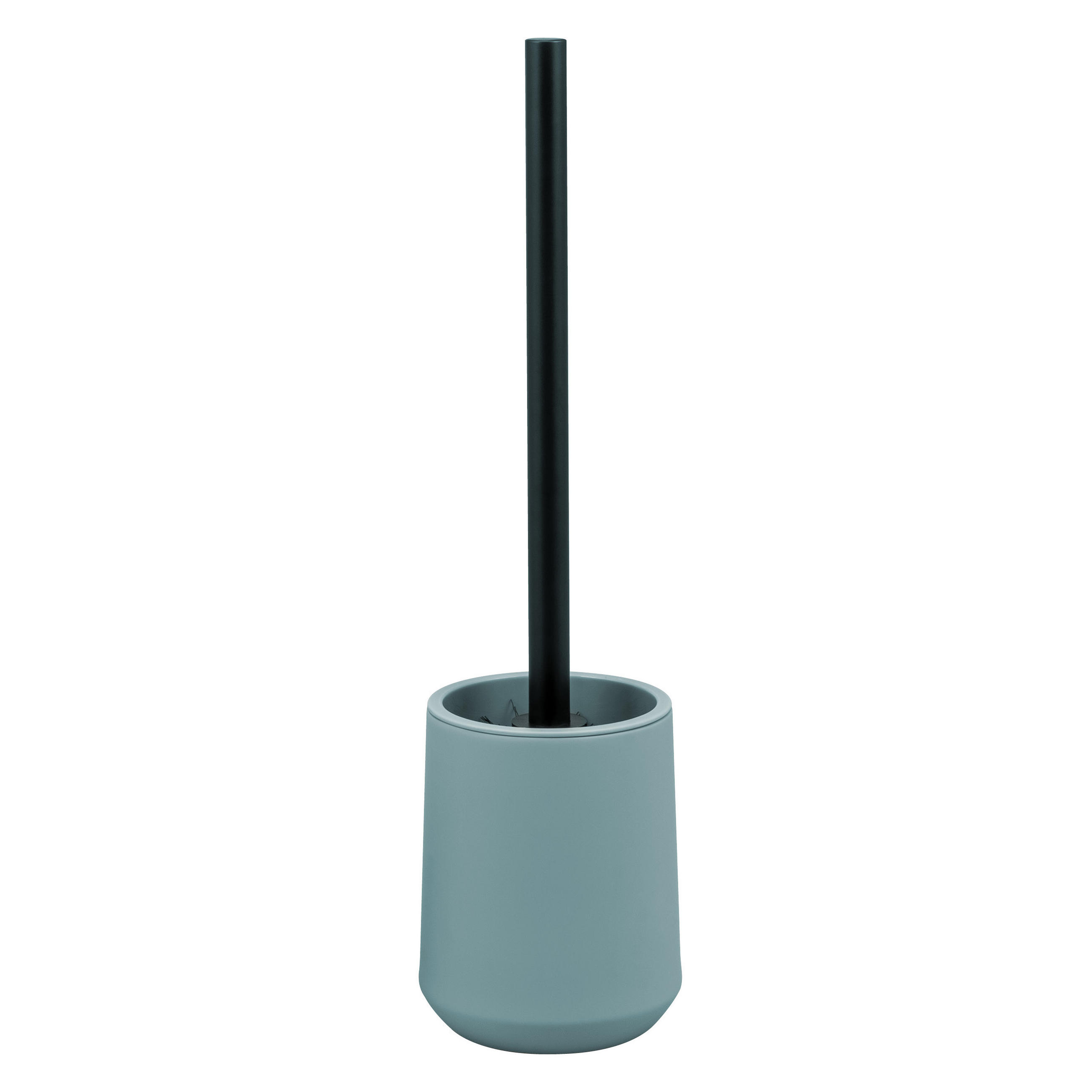 WC-GARNITUR TESERO, Kunststoff, hellblau - Hellblau, Kunststoff (10.5/39.5/10.5cm) - eluno
