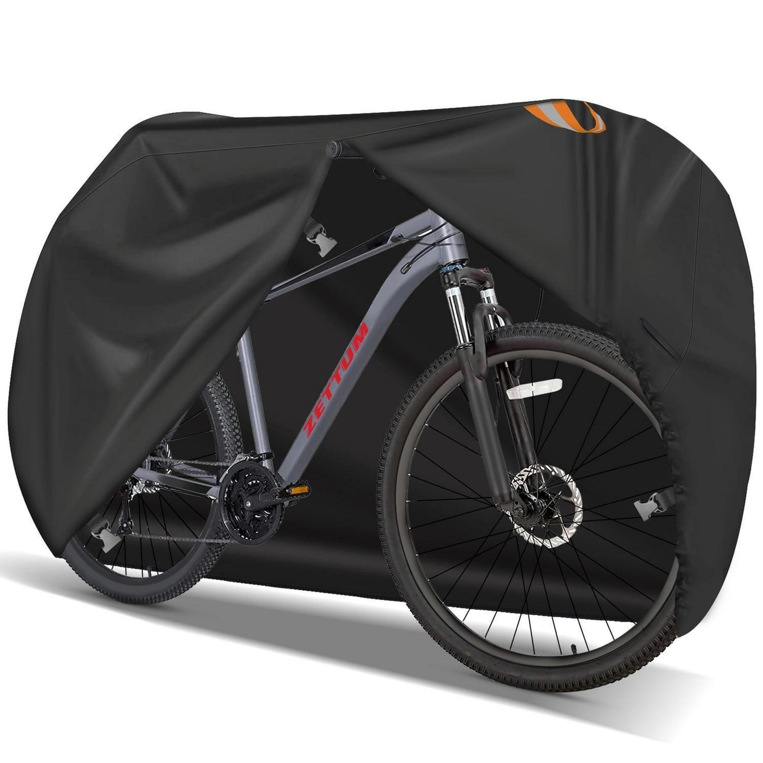 FAHRRADABDECKUNG für 1 Fahrrad, Heavy Duty, Wasserdicht - Schwarz, Textil (78.7/119.4/195.6cm)