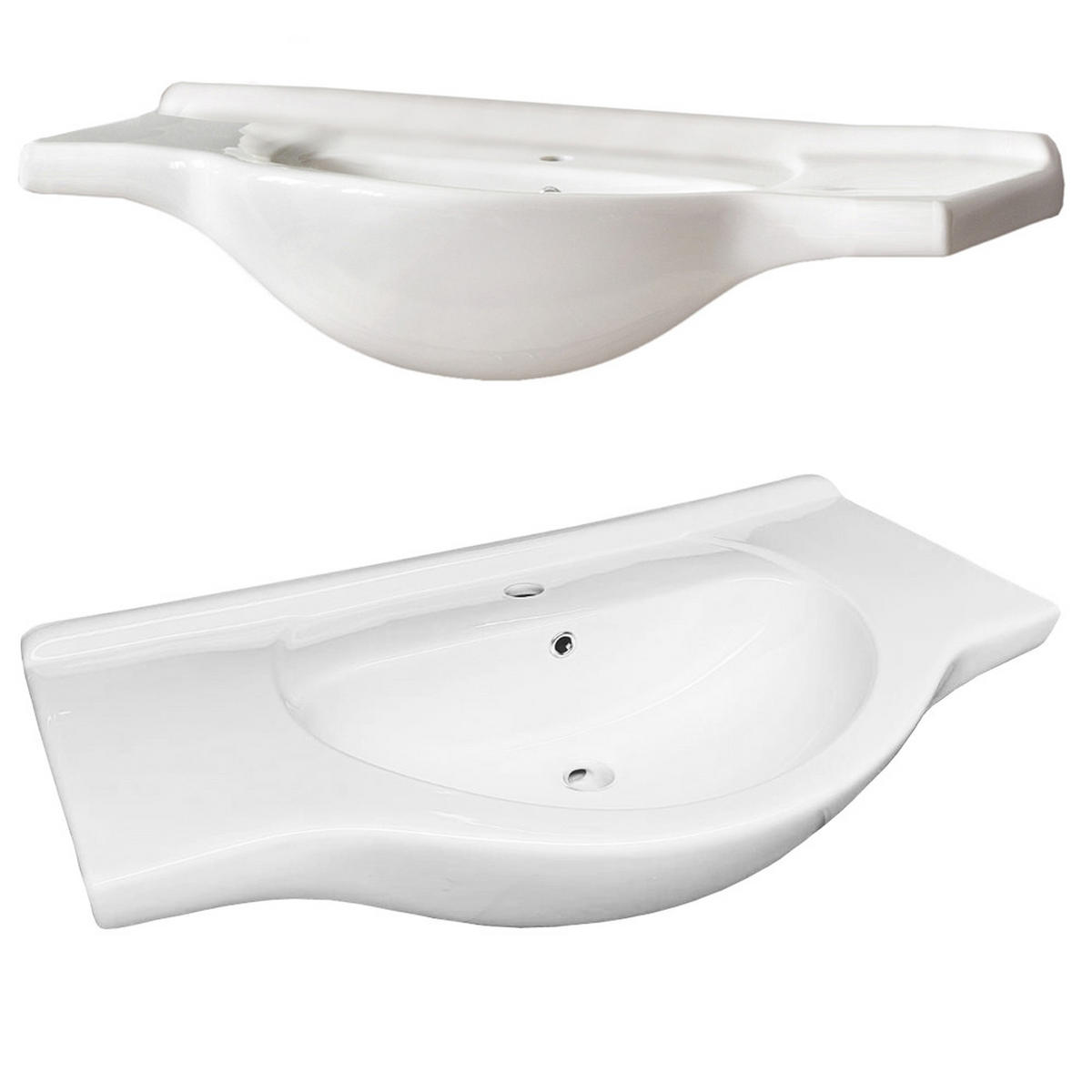 WASCHTISCH Aveiro-56 - Braun, Holz (85/83/49cm) - Lomado