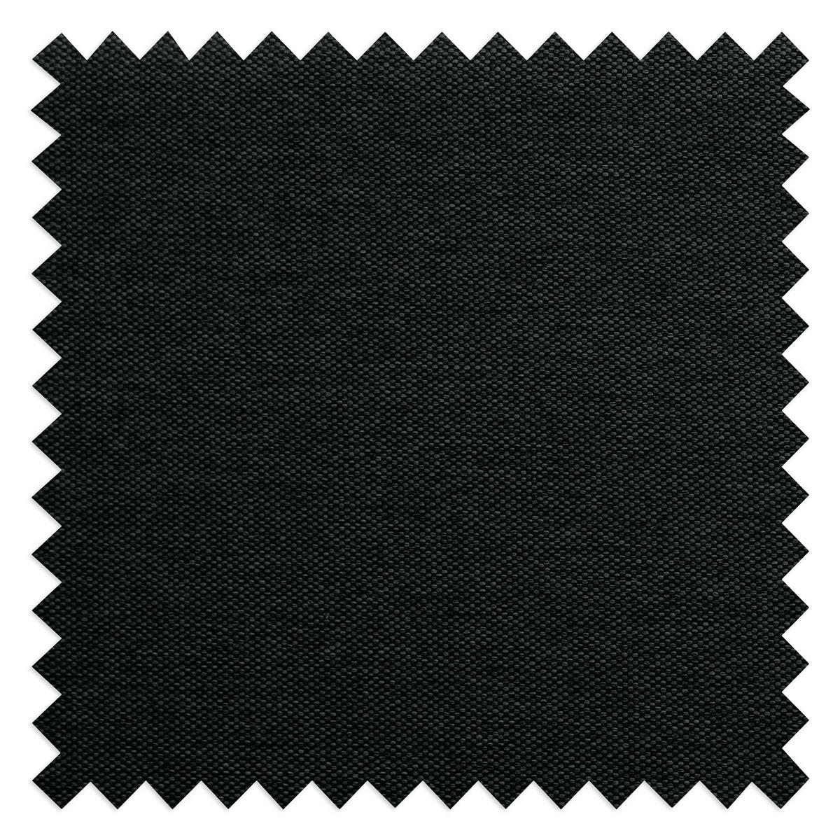 POLSTERHOCKER - Webstoff - Anthrazit/Schwarz, Textil (102/43/93cm) - home24