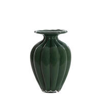VASE Zofio Grün Ø21/31 cm - Grün, Glas (21/31cm) - Light & Living