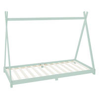 KINDERBETT Tipi 90x200 cm Mint - Grün, Holz (90/200cm) - ML-DESIGN