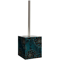 WC-BÜRSTE Dahlien - Blau/Dunkelgrün, Kunststoff (10/37/10cm) - Sanilo