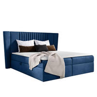 BOXBETT Spark - Dunkelblau, Holz (140/200cm) - MIRJAN24
