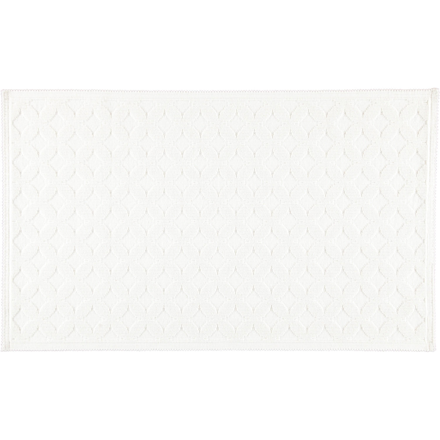 Rhomtuft Badematten Weiß 70x120 cm