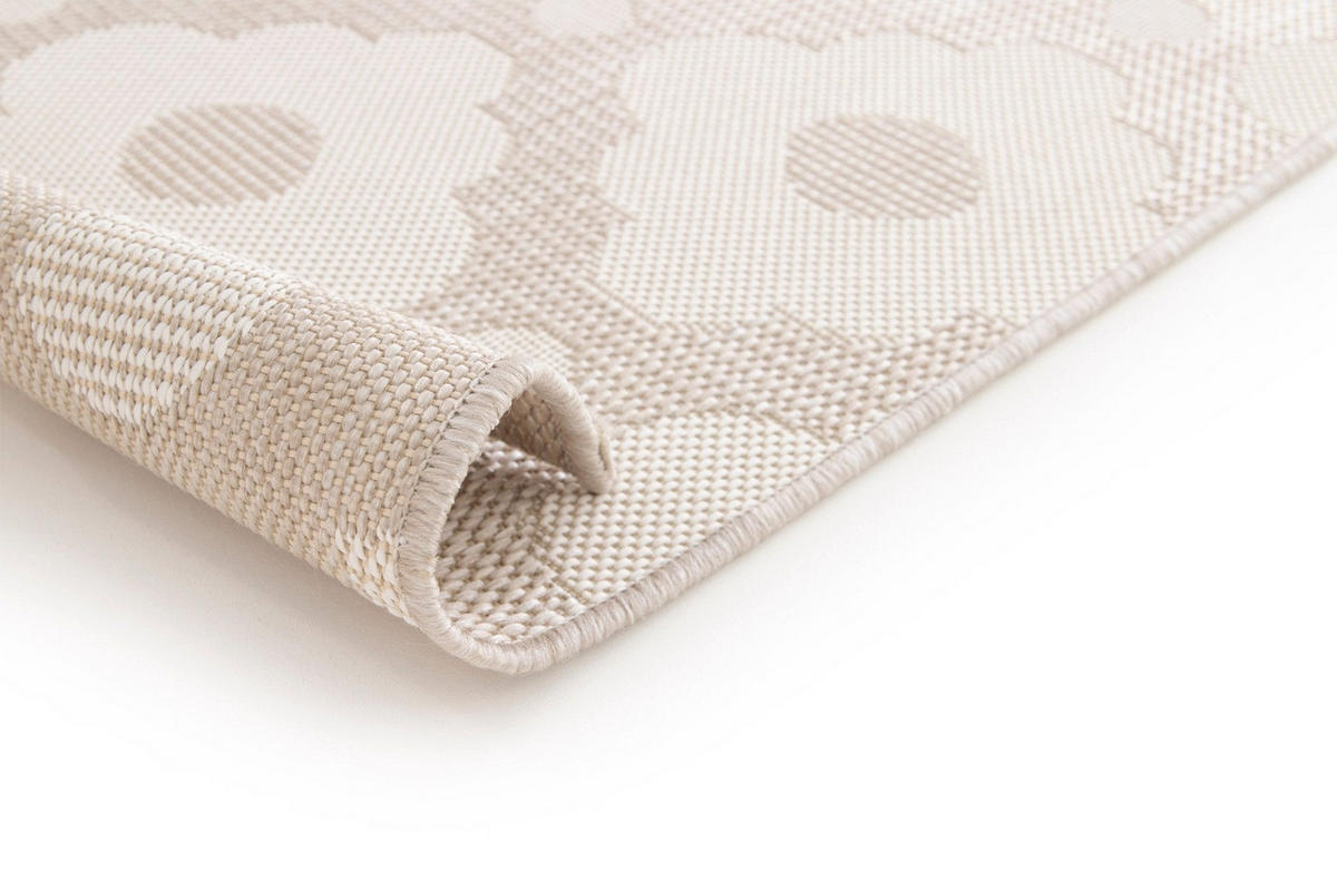 DESIGN Teppich für Innen und Außen beige - Beige, Textil (160/230cm) - AFK Living