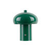 TISCHLAMPE Retro Seta Grün 12.5/12.5/15 cm - Grün, Metall (12.5/12.5/15cm) - Leitmotiv