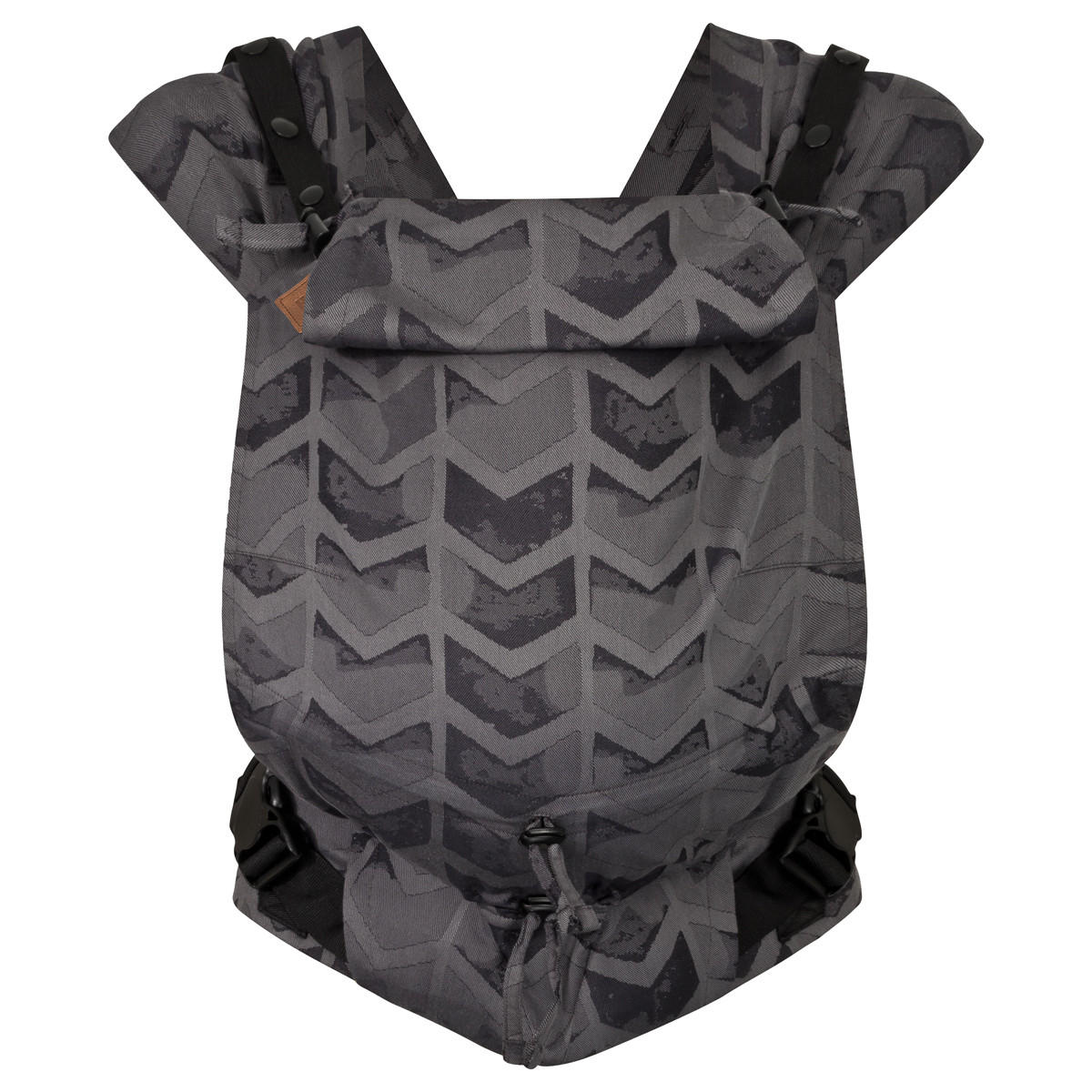 BABYTRAGE Primeo - Dunkelgrau/Anthrazit, Textil (26.5/7.2/38.5cm) - Hoppediz