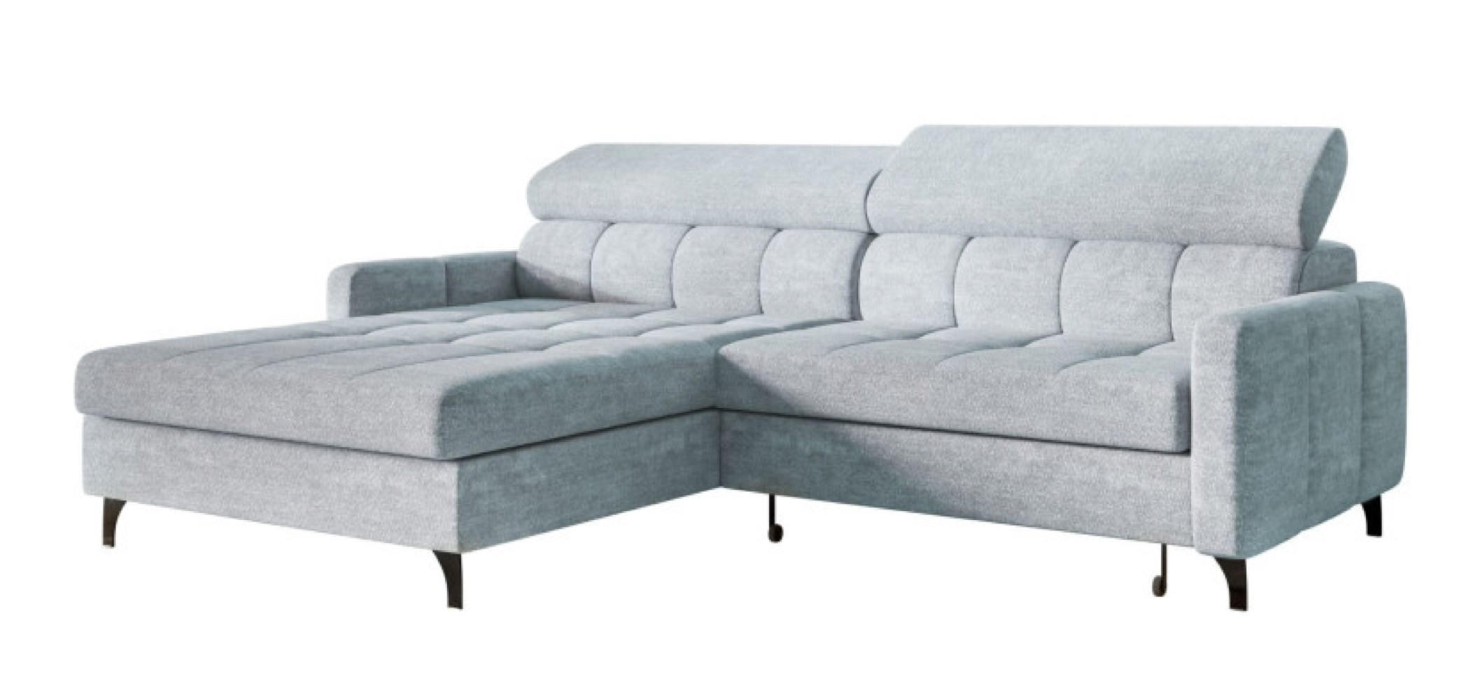 Sepro Meble Ecksofa Grau 223x174 cm