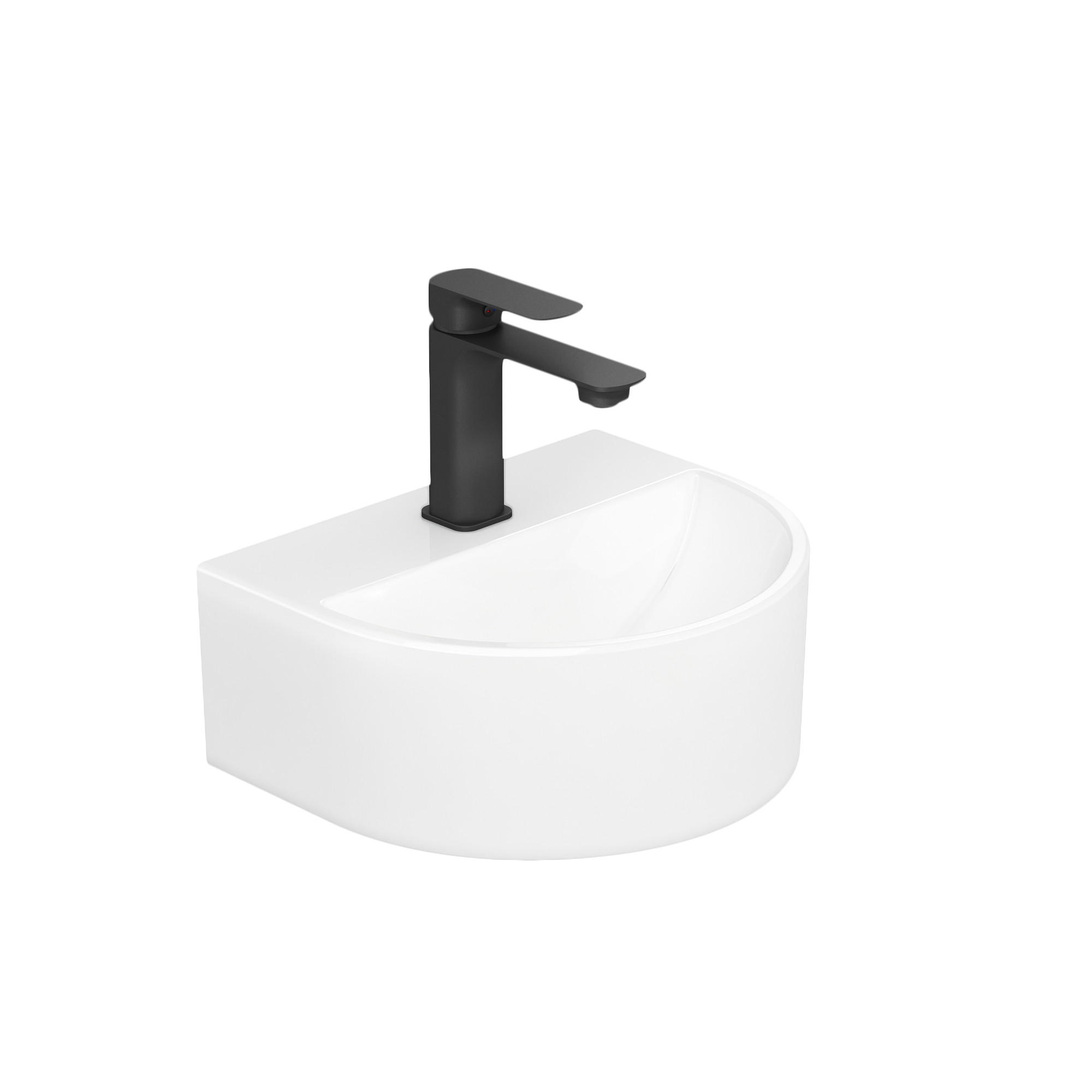 TV&Auml;TTST&Auml;LL U-format v&auml;ggh&auml;ngt, blankt vitt, 30,3/25,5 cm 12/30.3/20.5 cm