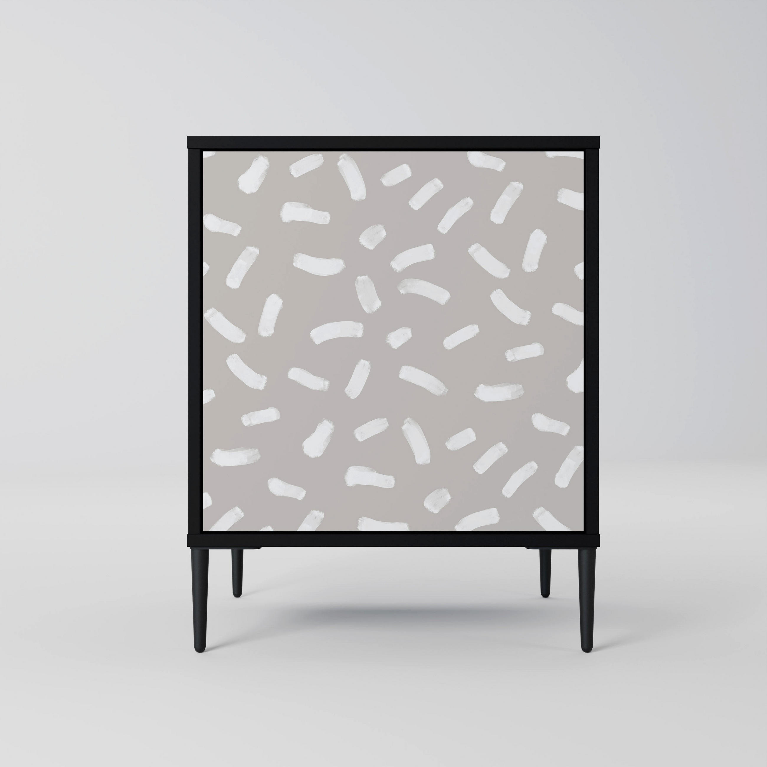 SpaceRebels Sideboard Schwarz 57.5x72.5x42 cm