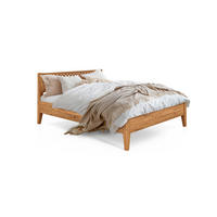 MASSIVHOLZBETT ELIAS 3 100x200 Wildeiche - Alteiche, Holz (100/200cm) - byoak