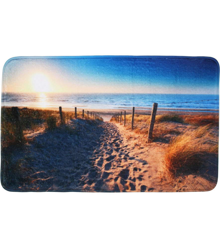 BADTEPPICH Düne 50 x 80 cm - Braun, Textil (50/80cm) - Sanilo